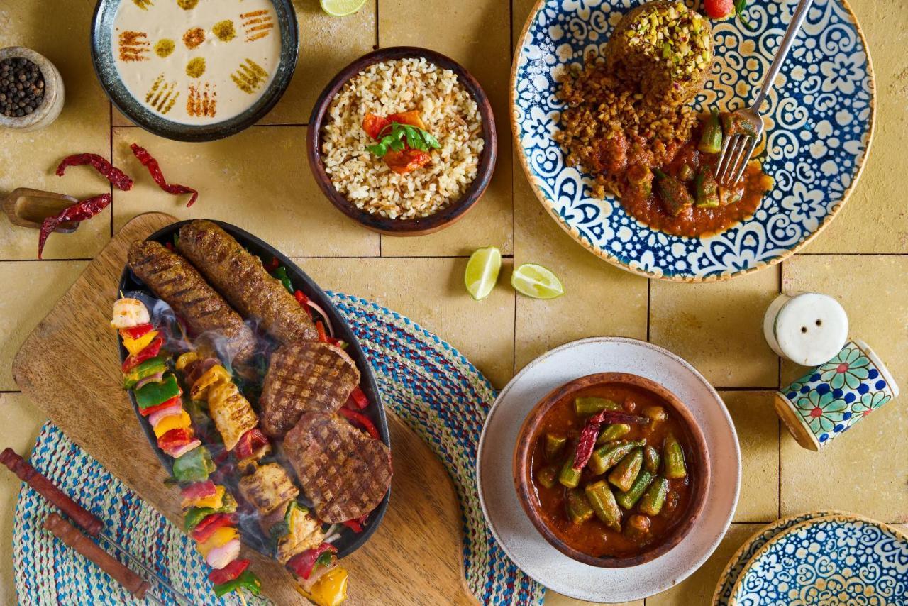 Benben By Dhara Hotels - Adults Only Aswan Exteriör bild Moroccan cuisine