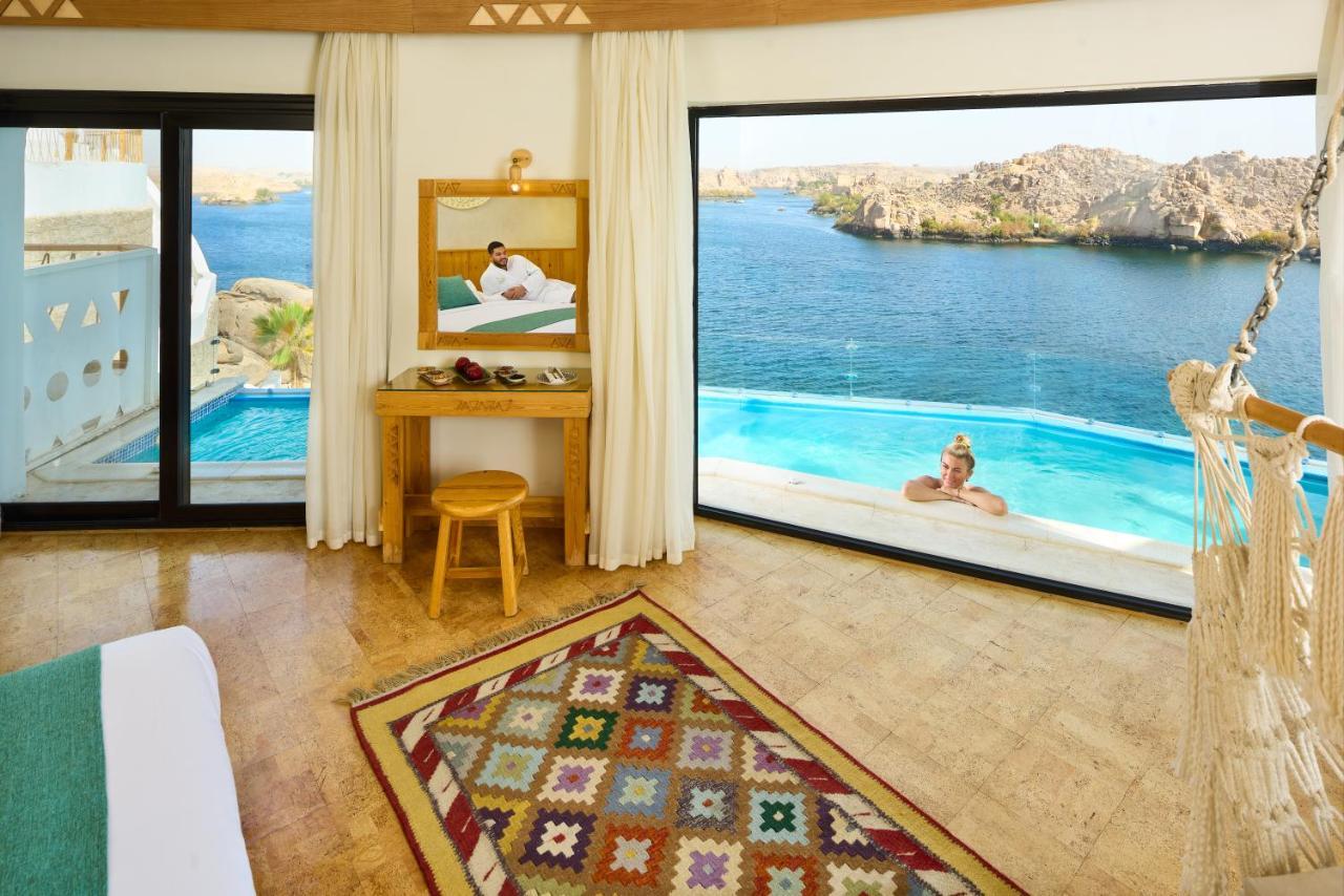 Benben By Dhara Hotels - Adults Only Aswan Exteriör bild A room at the resort